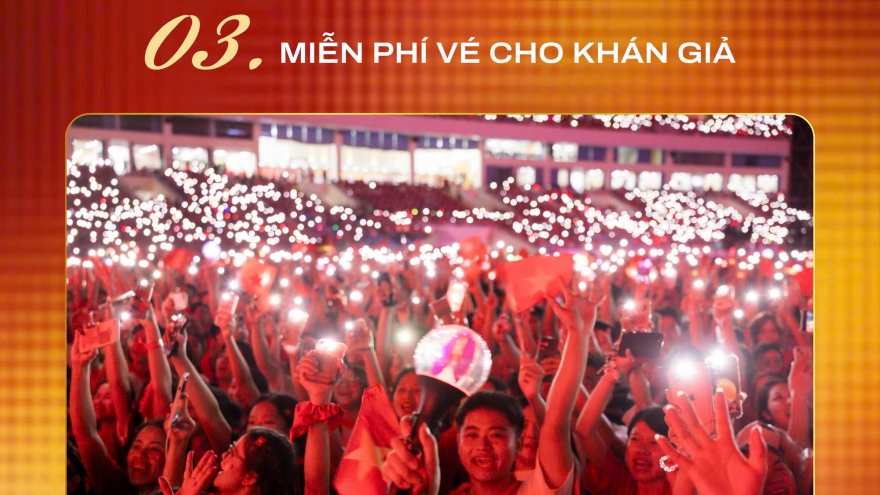 Sơ đồ ghế ngồi concert “Thanh âm kỷ nguyên mới”